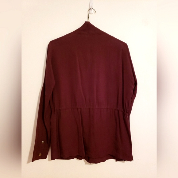 Sitka Tencel Jacket, Size Large, Burgundy - Picture 2 of 3